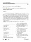 Research paper thumbnail of Rapid screening of oil-rim reservoirs for development and management