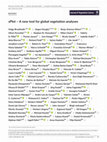 Research paper thumbnail of sP lot – a new tool for global vegetation analyses