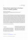 Research paper thumbnail of Human factors engineering in oil and gas - A review of industry guidance