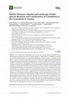 Research paper thumbnail of Habitat Structure, Quality and Landscape Predict Species Richness and Communities of Collembola in Dry Grasslands in Austria