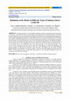 Research paper thumbnail of Simulation of the Blends of Different Types of Sudanese Heavy Crude Oil