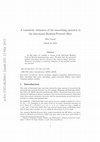 Research paper thumbnail of A consistent estimator of the smoothing operator in the functional Hodrick-Prescott filter