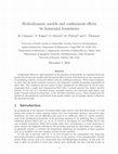 Research paper thumbnail of Hydrodynamic Models and Confinement Effects by Horizontal Boundaries