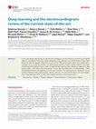 Research paper thumbnail of Deep learning and the electrocardiogram: review of the current state-of-the-art