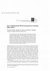 Research paper thumbnail of Just a talking book? Word learning from watching baby videos