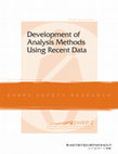 Research paper thumbnail of Development of Analysis Methods Using Recent Data