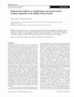 Research paper thumbnail of Enhancing the resilience of coupled human and natural systems of alpine rangelands on the Qinghai-Tibetan Plateau