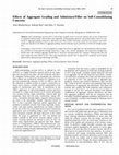 Research paper thumbnail of Effects of Aggregate Grading and Admixture/Filler on Self-Consolidating Concrete