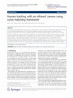 Research paper thumbnail of Human tracking with an infrared camera using a curve matching framework