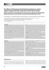 Research paper thumbnail of The effects of ultrasound and shockwave treatment on muscle regional oxygen saturation using near-infrared spectroscopy