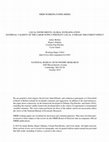 Research paper thumbnail of Local Instruments, Global Extrapolation: External Validity of the Labor Supply-Fertility Local Average Treatment Effect