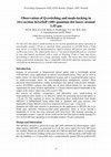 Research paper thumbnail of Observation of Q-switching and mode-locking in two-section InAs/InP (100) quantum dod lasers around 1.55 ??m