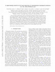 Research paper thumbnail of Tight-binding model for the band dispersion in rhombohedral topological insulators over the whole Brillouin zone