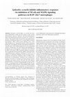 Research paper thumbnail of Spilanthes acmella inhibits inflammatory responses via inhibition of NF-κB and MAPK signaling pathways in RAW 264.7 macrophages