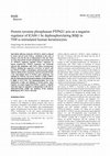 Research paper thumbnail of Protein tyrosine phosphatase PTPN21 acts as a negative regulator of ICAM-1 by dephosphorylating IKKβ in TNF-α-stimulated human keratinocytes