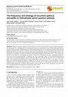 Research paper thumbnail of The Frequency and Etiology of Recurrent Apthous Stomatitis in Helicobacter Pylori Positive Patients