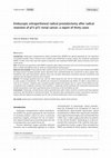 Research paper thumbnail of Endoscopic extraperitoneal radical prostatectomy: Results after 300 procedures