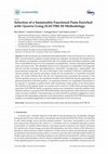 Research paper thumbnail of Selection of a Sustainable Functional Pasta Enriched with Opuntia Using ELECTRE III Methodology