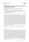 Research paper thumbnail of A Regional Socio-Economic Life Cycle Assessment of a Bioeconomy Value Chain