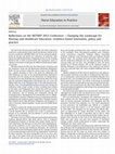 Research paper thumbnail of Reflections on the NETNEP 2012 Conference – Changing the Landscape for Nursing and Healthcare Education: evidence-based innovation, policy and practice