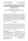 Research paper thumbnail of Pengaruh Kedalaman Anoda pada Metode Contact Glow Discharge Electrolysis (CGDE) dalam Degradasi Pewarna Tekstil Remazol Red