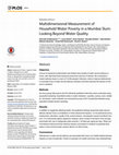 Research paper thumbnail of Multidimensional Measurement of Household Water Poverty in a Mumbai Slum: Looking Beyond Water Quality