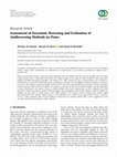 Research paper thumbnail of Assessment of Enzymatic Browning and Evaluation of Antibrowning Methods on Dates