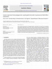 Research paper thumbnail of Carrier injection from polypyrrole coated gold electrode in pentacene field effect transistors