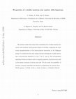 Research paper thumbnail of Properties of \beta-stable neutron star matter with hyperons