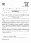 Research paper thumbnail of Husbands' and wives' reports of women's decision-making power in Western Guatemala and their effects on preventive health behaviors