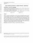 Research paper thumbnail of Anxiety Sensitivity and Obsessive--Compulsive Disorder