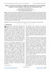 Research paper thumbnail of Effect of Thermal Conductivity on Magnetohydrodynamic Heat and Mass Transfer in Porous Medium Saturated with Kuvshinshiki Fluid