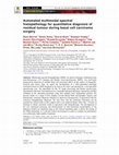 Research paper thumbnail of Automated multimodal spectral histopathology for quantitative diagnosis of residual tumour during basal cell carcinoma surgery