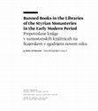 Research paper thumbnail of Banned Books in the Libraries of the Styrian Monasteries in the Early Modern Period