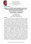 Research paper thumbnail of PHYSICAL ACTIVITY AND SELF-REGULATION AS A PRECONDITION FOR FUTURE THINKING AND SUSTAINABLE DEVELOPMENT