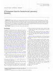 Research paper thumbnail of A Transparent Sand for Geotechnical Laboratory Modeling