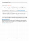 Research paper thumbnail of Pathways for recent Cerrado soybean expansion: extending the soy moratorium and implementing integrated crop livestock systems with soybeans