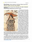 Research paper thumbnail of Book Review: Cuban Literature in the Age of Black Insurrection: Manzano, Plácido, and Afro-Latino Religion