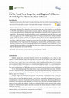 Research paper thumbnail of Do We Need New Crops for Arid Regions? A Review of Fruit Species Domestication in Israel