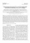 Research paper thumbnail of Characterization and expression of Cm-AAT1 gene encoding alcohol acyl-transferase in melon fruit (Cucumis melo L.) ‘Hikapel’