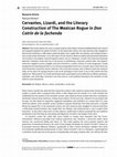 Research paper thumbnail of Cervantes, Lizardi, and the Literary Construction of The Mexican Rogue in Don Catrín de la fachenda