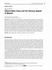 Research paper thumbnail of Alberto Blest Gana and the Sensory Appeal of Wealth