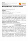 Research paper thumbnail of Wastewater Management, Recycling and Discharge