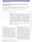 Research paper thumbnail of Semi-empirical metallicity calibrations based on ultraviolet emission lines of type-2 AGNs