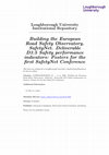 Research paper thumbnail of Building the European Road Safety Observatory. SafetyNet. Deliverable D3. 5 Safety performance indicators: Posters for the first SafetyNet Conference