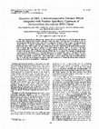 Research paper thumbnail of Structure of DRE, a retrotransposable element which integrates with position specificity upstream of Dictyostelium discoideum tRNA genes