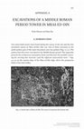 Research paper thumbnail of Excavation of a Middle Roman Period Tower in Mras ed-Din, by Nofar Shamir and Shay Bar