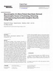 Research paper thumbnail of Neurotrophin-4 Is More Potent than Brain-Derived Neurotrophic Factor in Promoting, Attracting and Suppressing Geniculate Ganglion Neurite Outgrowth