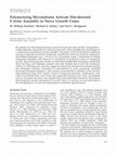 Research paper thumbnail of Polymerizing Microtubules Activate Site-directed F-Actin Assembly in Nerve Growth Cones