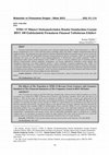 Research paper thumbnail of TFRS 15 Müşteri Sözleşmelerinden Hasılat Standardına Geçişin BİST 100 Endeksindeki Firmaların Finansal Tablolarına Etkileri